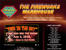 Tablet Screenshot of fireworkswarehouse.org